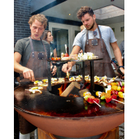 Actie GrillRing-Set 90 Woodstock + Gratis Oliekan